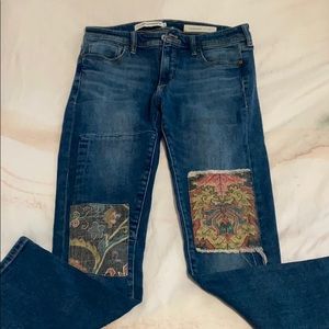 Pilcro patchwork jeans